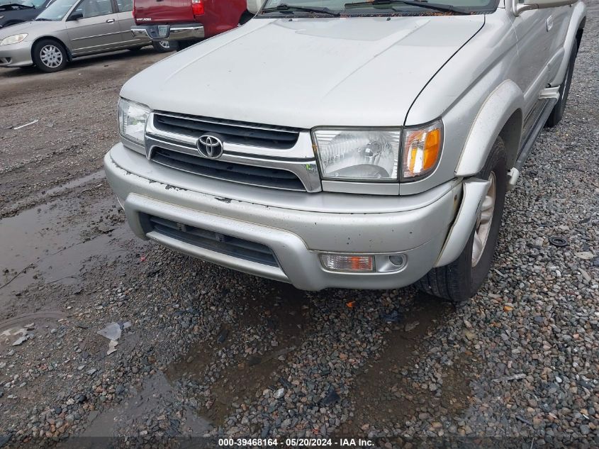 2002 Toyota 4Runner Limited V6 VIN: JT3HN87R920367848 Lot: 39468164