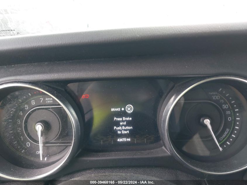 2021 Jeep Wrangler 4Xe Unlimited Rubicon 4X4 VIN: 1C4JJXR62MW675014 Lot: 39468165