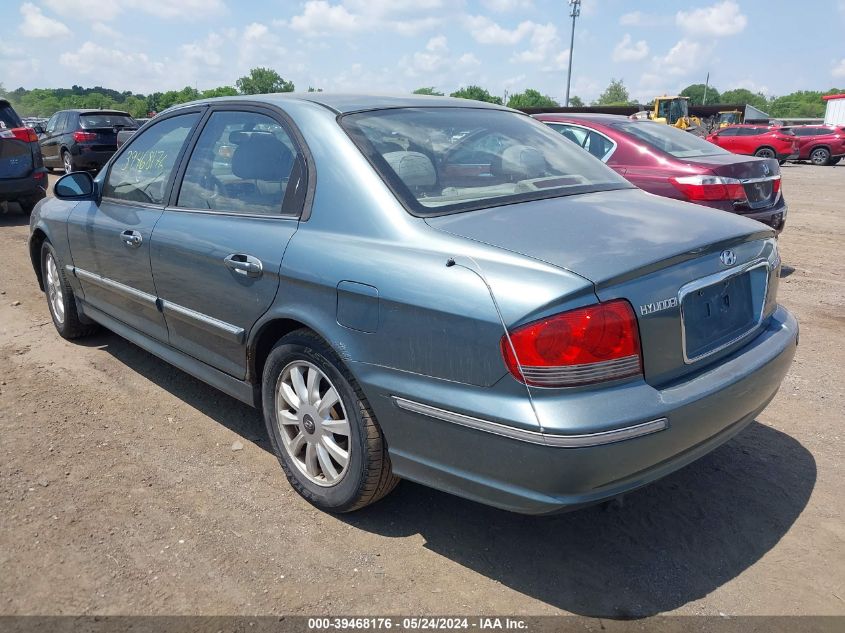 2005 Hyundai Sonata Gls/Lx VIN: KMHWF35H05A095276 Lot: 39468176