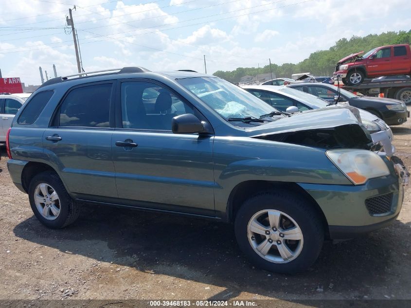 2009 Kia Sportage Lx VIN: KNDJF724697562646 Lot: 39468183