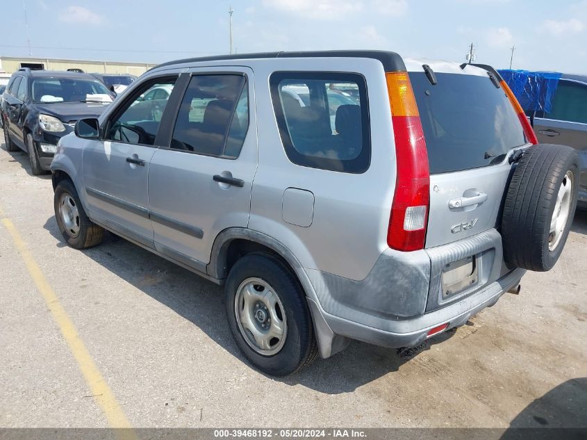 2004 Honda Cr-V Lx VIN: JHLRD68404C022674 Lot: 39468192