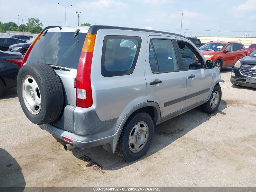 2004 Honda Cr-V Lx VIN: JHLRD68404C022674 Lot: 39468192