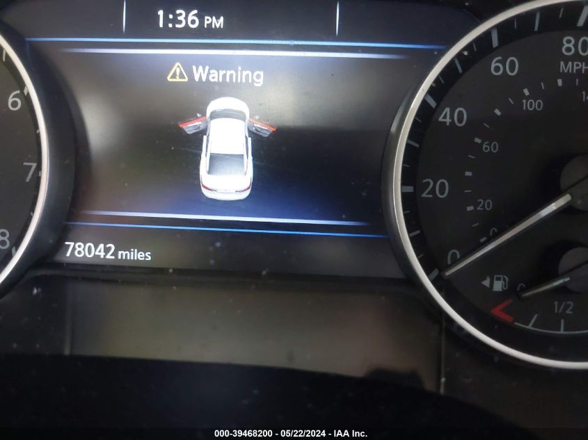 VIN 1N4AA6FV6LC382860 2020 NISSAN MAXIMA PLATINUM