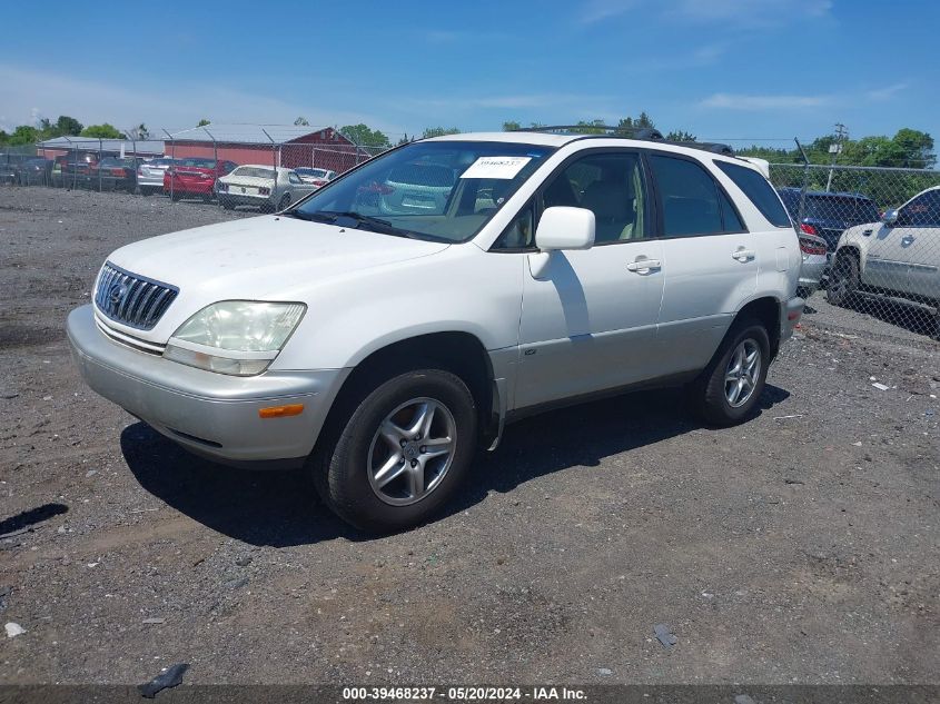 2002 Lexus Rx 300 VIN: JTJGF10U220131999 Lot: 39468237