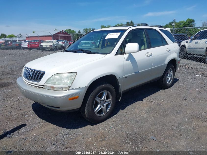 2002 Lexus Rx 300 VIN: JTJGF10U220131999 Lot: 39468237