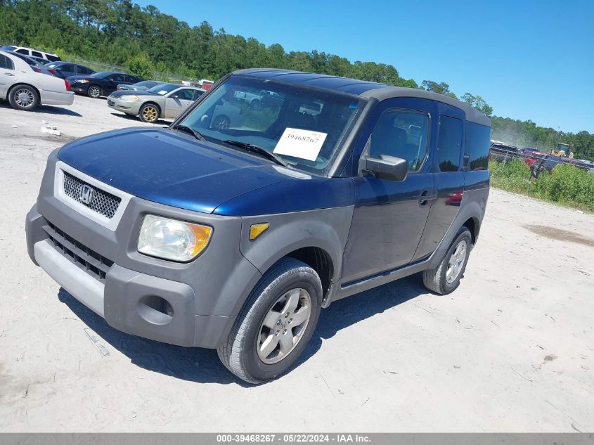 2003 Honda Element Ex VIN: 5J6YH17563L003842 Lot: 39468267