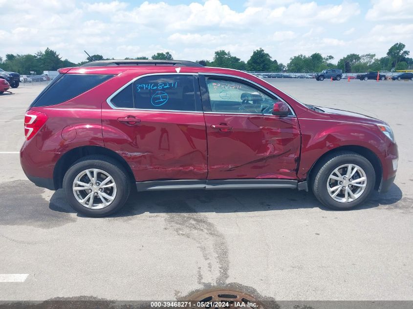 2016 Chevrolet Equinox Lt VIN: 2GNALCEK6G6134947 Lot: 39468271