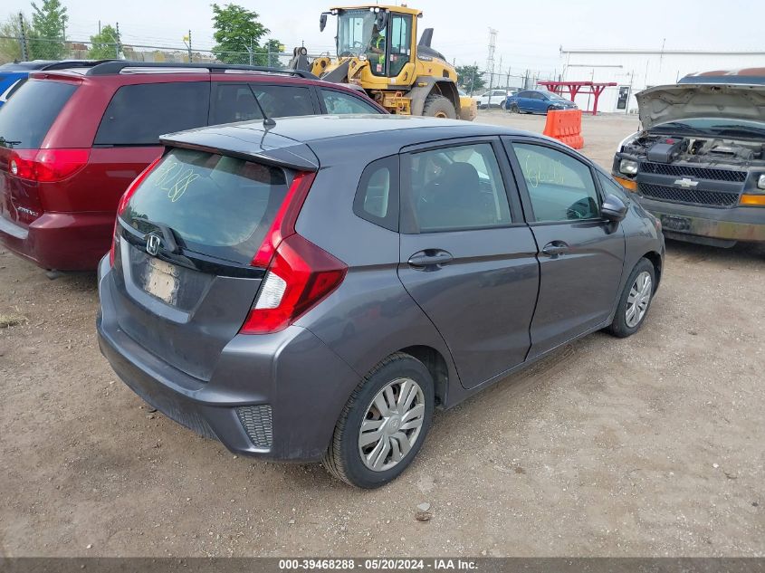 2015 Honda Fit Lx VIN: 3HGGK5H52FM722888 Lot: 39468288