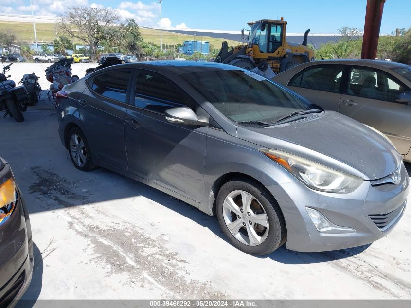 2016 Hyundai Elantra Value Edition VIN: KMHDH4AE2GU645405 Lot: 39468292