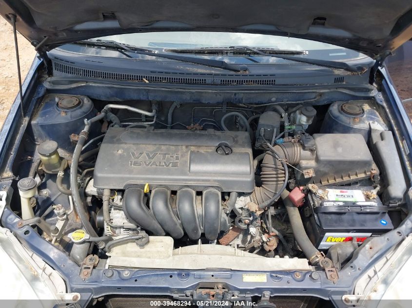 2004 Toyota Corolla Ce VIN: 2T1BR32EX4C306885 Lot: 39468294