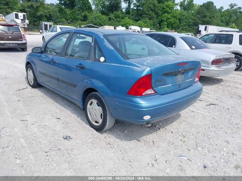 2001 Ford Focus Lx VIN: 1FAFP33P81W375459 Lot: 39468298