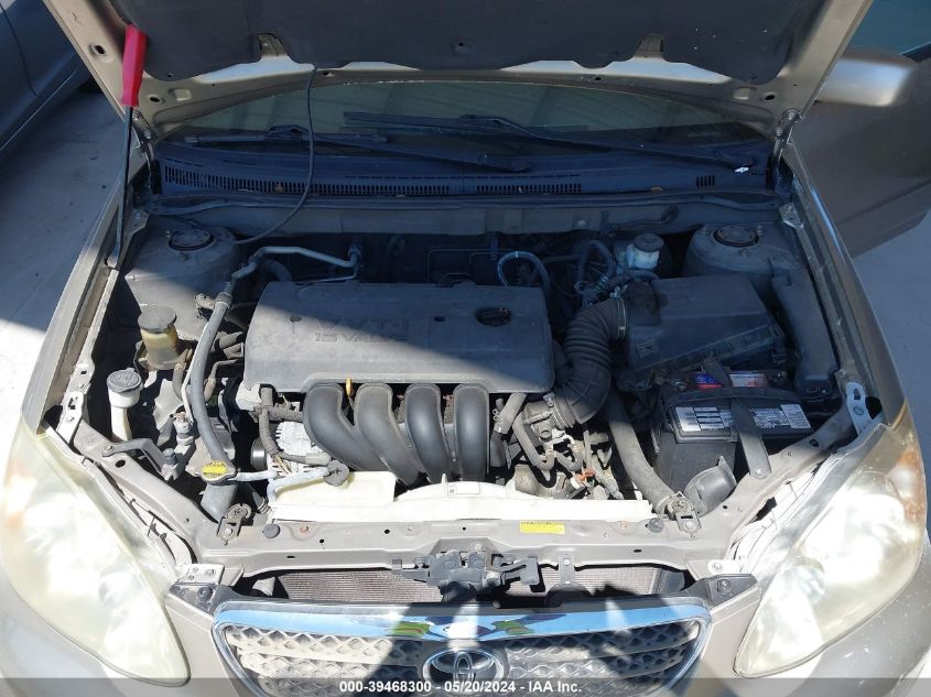 2005 Toyota Corolla Le VIN: 1NXBR32E05Z526262 Lot: 39468300