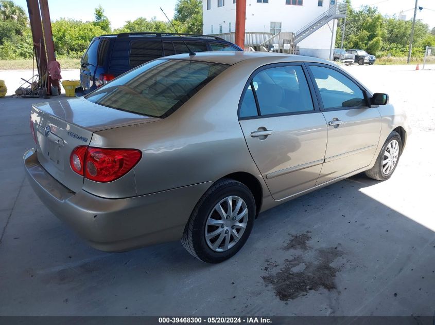 2005 Toyota Corolla Le VIN: 1NXBR32E05Z526262 Lot: 39468300