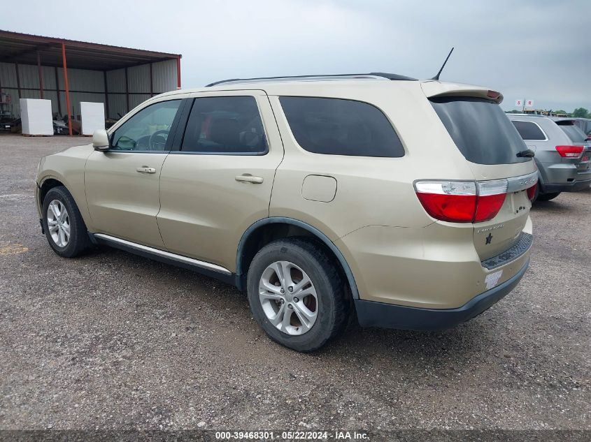 2011 Dodge Durango Crew VIN: 1D4RD4GG3BC598272 Lot: 39468301