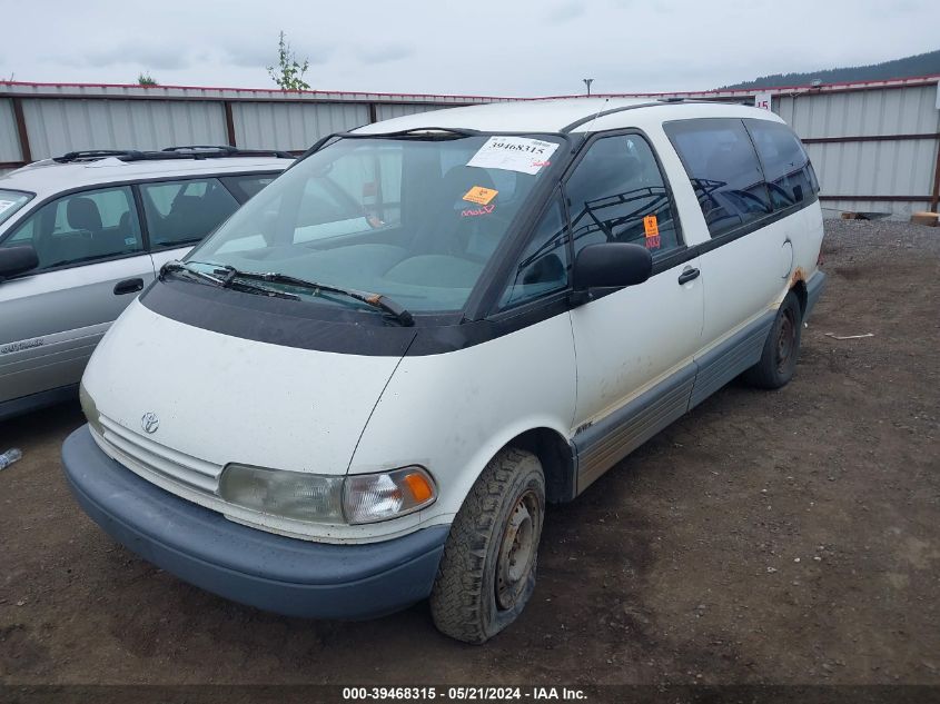 1992 Toyota Previa Dlx VIN: JT3AC21S6N1009816 Lot: 39468315