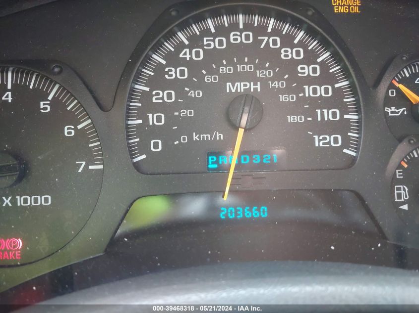 2004 Chevrolet Trailblazer Ls VIN: 1GNDS13S842440404 Lot: 39468318