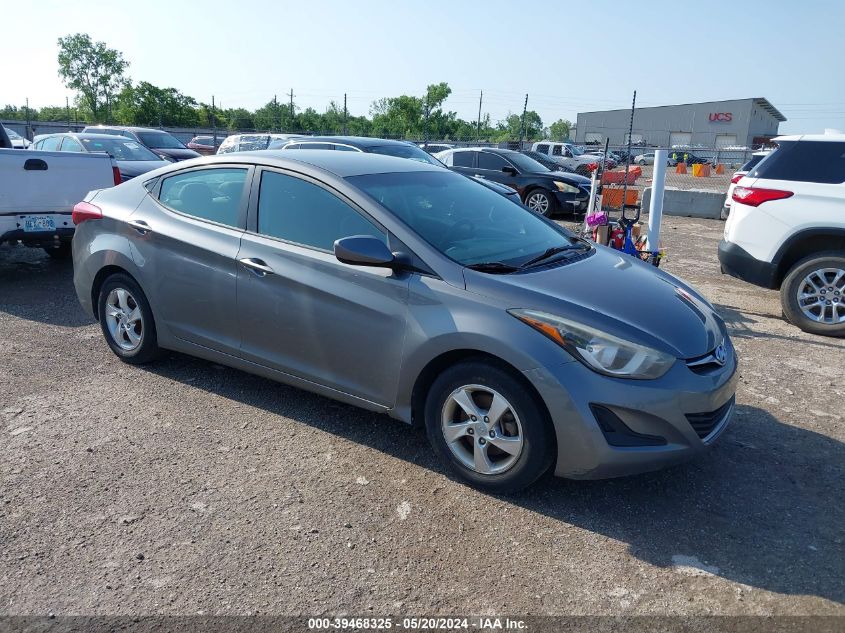 2014 Hyundai Elantra Se VIN: 5NPDH4AE0EH508250 Lot: 39468325