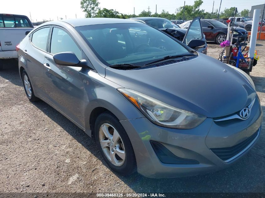 2014 Hyundai Elantra Se VIN: 5NPDH4AE0EH508250 Lot: 39468325