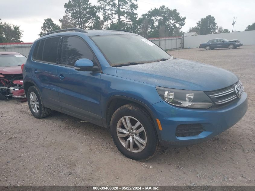 2017 VOLKSWAGEN TIGUAN 2.0T/2.0T S - WVGBV7AX6HK028444