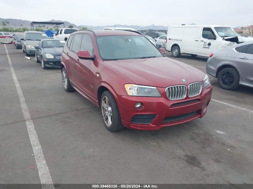 2013 BMW X3 xDrive28I VIN: 5UXWX9C51D0D07928 Lot: 39468330