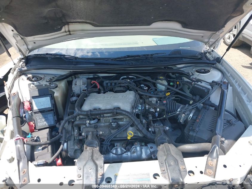 2003 Chevrolet Monte Carlo Ls VIN: 2G1WW12E239365743 Lot: 39468349