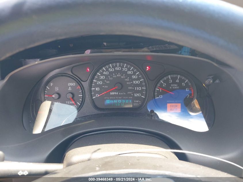 2003 Chevrolet Monte Carlo Ls VIN: 2G1WW12E239365743 Lot: 39468349