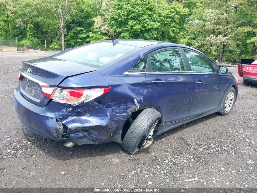 2013 Hyundai Sonata Gls VIN: 5NPEB4AC7DH559120 Lot: 39468356