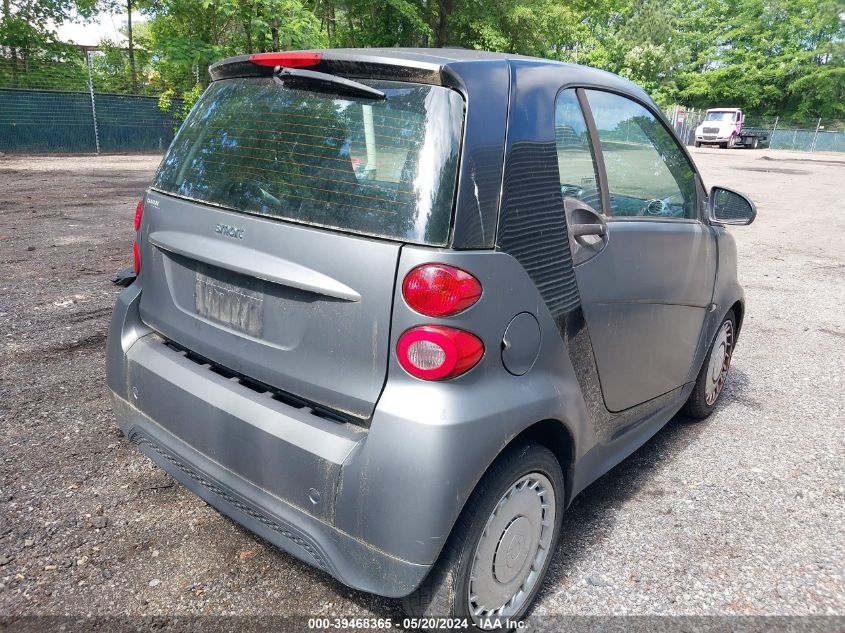 2013 Smart Fortwo Passion/Pure VIN: WMEEJ3BAXDK598023 Lot: 39468365