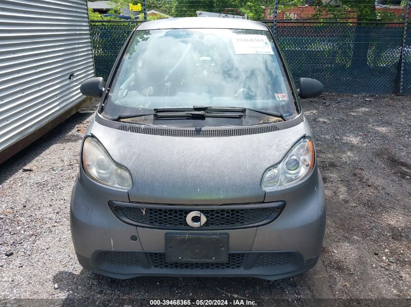 2013 Smart Fortwo Passion/Pure VIN: WMEEJ3BAXDK598023 Lot: 39468365