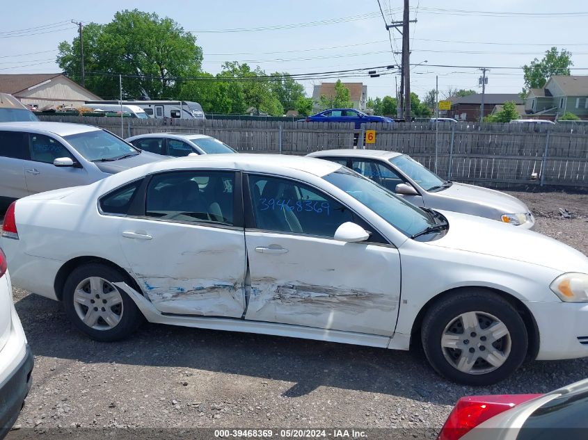2010 Chevrolet Impala Ls VIN: 2G1WA5EK8A1130962 Lot: 39468369