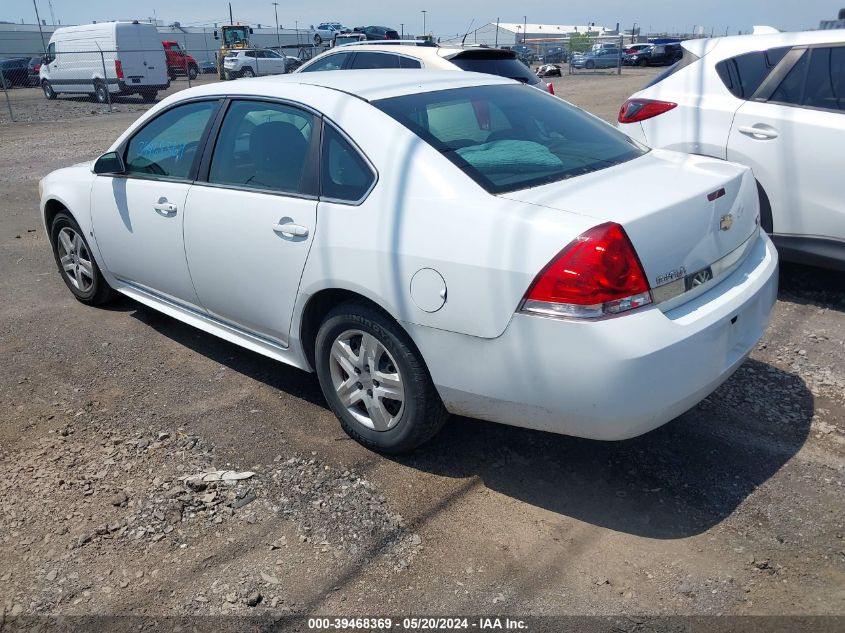 2010 Chevrolet Impala Ls VIN: 2G1WA5EK8A1130962 Lot: 39468369