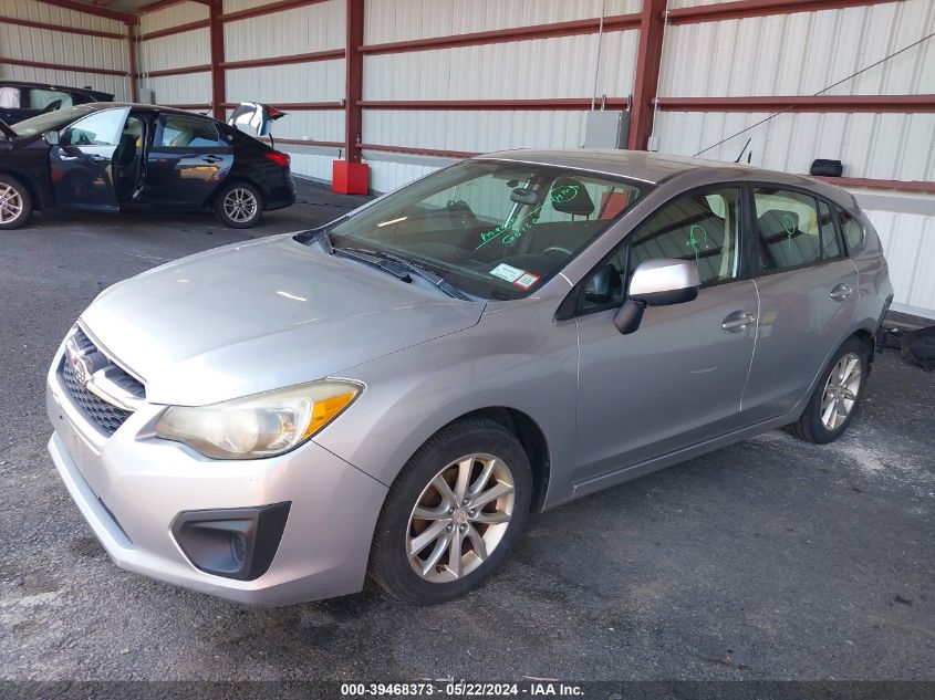 2013 Subaru Impreza 2.0I Premium VIN: JF1GPAC69D2896220 Lot: 39468373