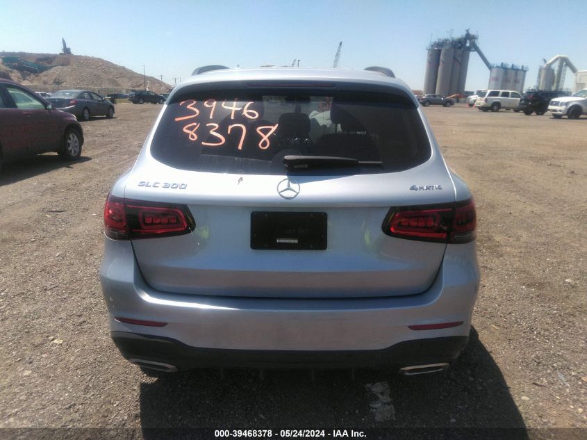 2022 Mercedes-Benz Glc 300 4Matic Suv VIN: W1N0G8EB4NG081239 Lot: 39468378