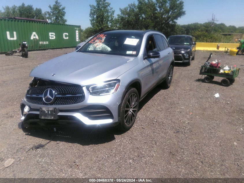 2022 Mercedes-Benz Glc 300 4Matic Suv VIN: W1N0G8EB4NG081239 Lot: 39468378