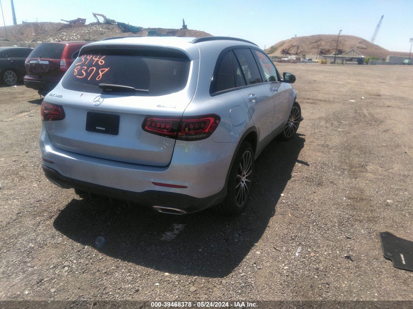 2022 Mercedes-Benz Glc 300 4Matic Suv VIN: W1N0G8EB4NG081239 Lot: 39468378