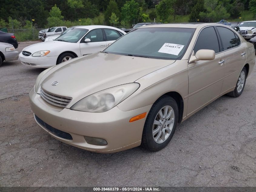 2003 Lexus Es 300 VIN: JTHBF30GX30093568 Lot: 39468379