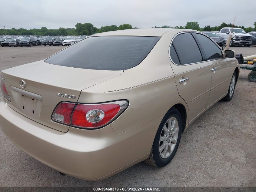 2003 Lexus Es 300 VIN: JTHBF30GX30093568 Lot: 39468379