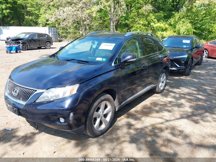 2010 Lexus Rx 350 VIN: 2T2BK1BA4AC079061 Lot: 39468389