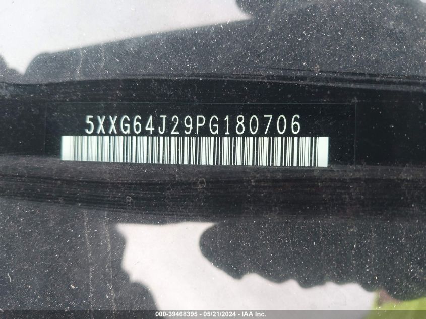 2023 Kia K5 Gt-Line VIN: 5XXG64J29PG180706 Lot: 39468395