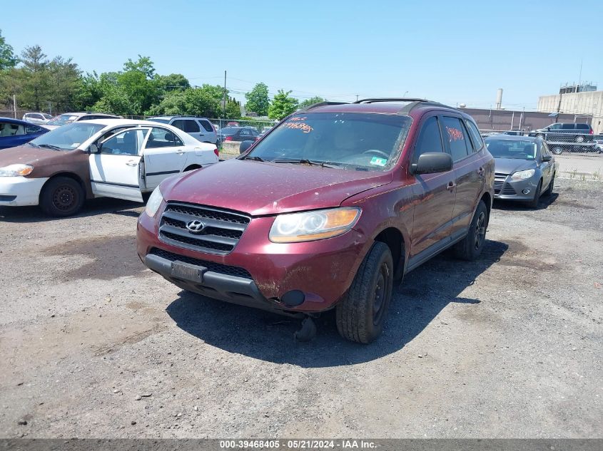 2009 Hyundai Santa Fe Gls VIN: 5NMSG73D89H313063 Lot: 39468405