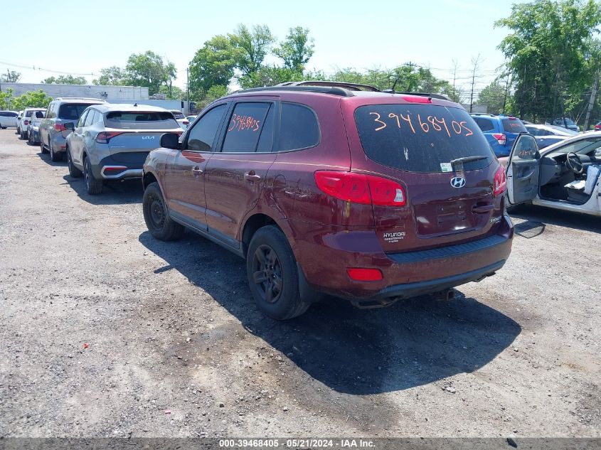 2009 Hyundai Santa Fe Gls VIN: 5NMSG73D89H313063 Lot: 39468405