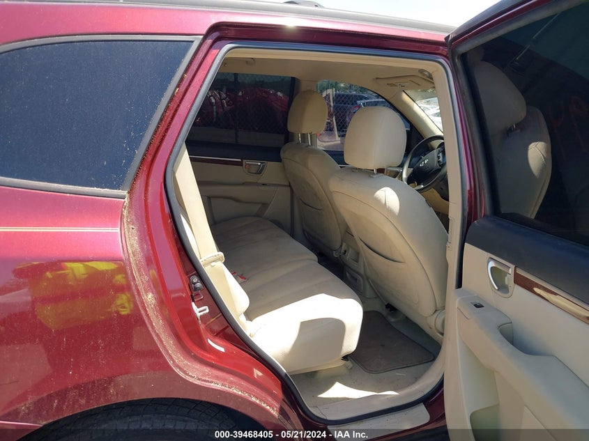 2009 Hyundai Santa Fe Gls VIN: 5NMSG73D89H313063 Lot: 39468405