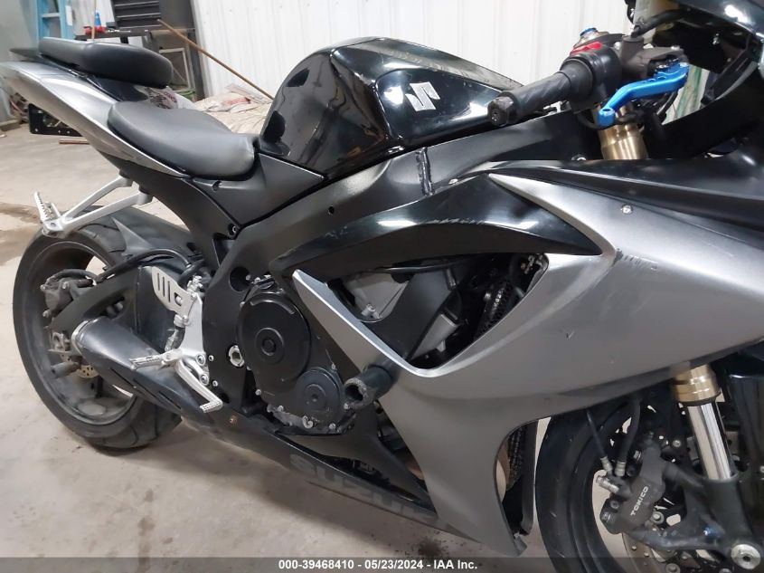 2006 Suzuki Gsx-R600 K6 VIN: JS1GN7DA262119655 Lot: 39468410