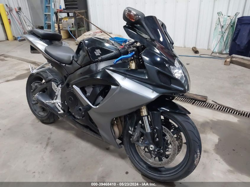 2006 Suzuki Gsx-R600 K6 VIN: JS1GN7DA262119655 Lot: 39468410