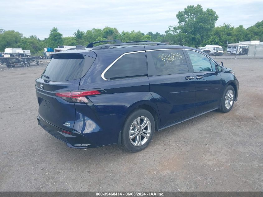 2022 Toyota Sienna Xse VIN: 5TDXSKFCXNS070809 Lot: 39468414