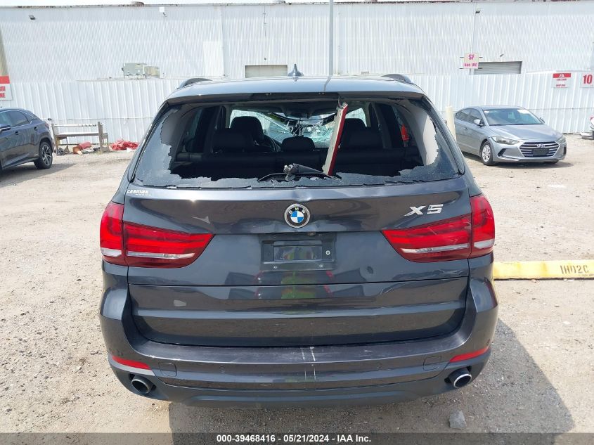 2016 BMW X5 xDrive35I VIN: 5UXKR0C55G0P30128 Lot: 39468416