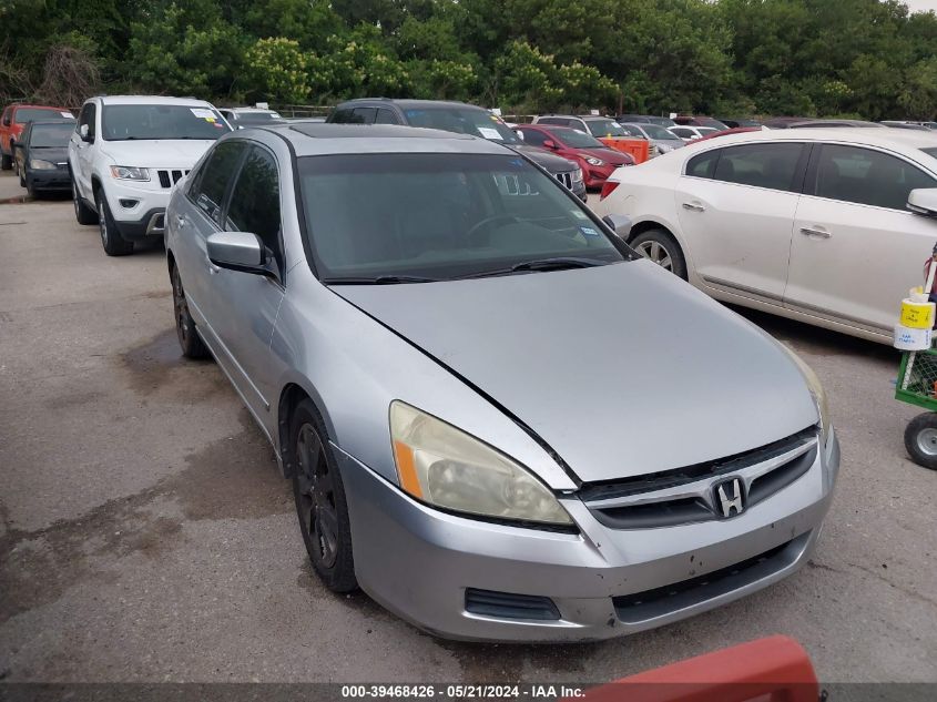 2007 Honda Accord 3.0 Ex VIN: 1HGCM66847A078191 Lot: 39468426