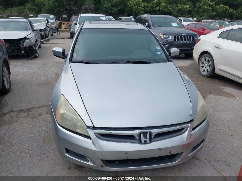 2007 Honda Accord 3.0 Ex VIN: 1HGCM66847A078191 Lot: 39468426