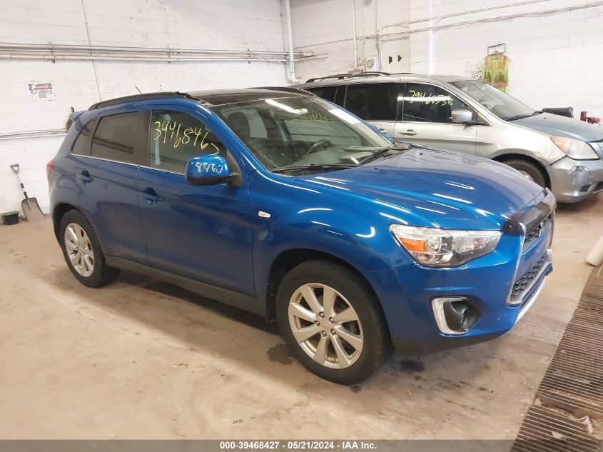 2015 Mitsubishi Outlander Sport Se/Gt VIN: 4A4AR4AU8FE011805 Lot: 39468427