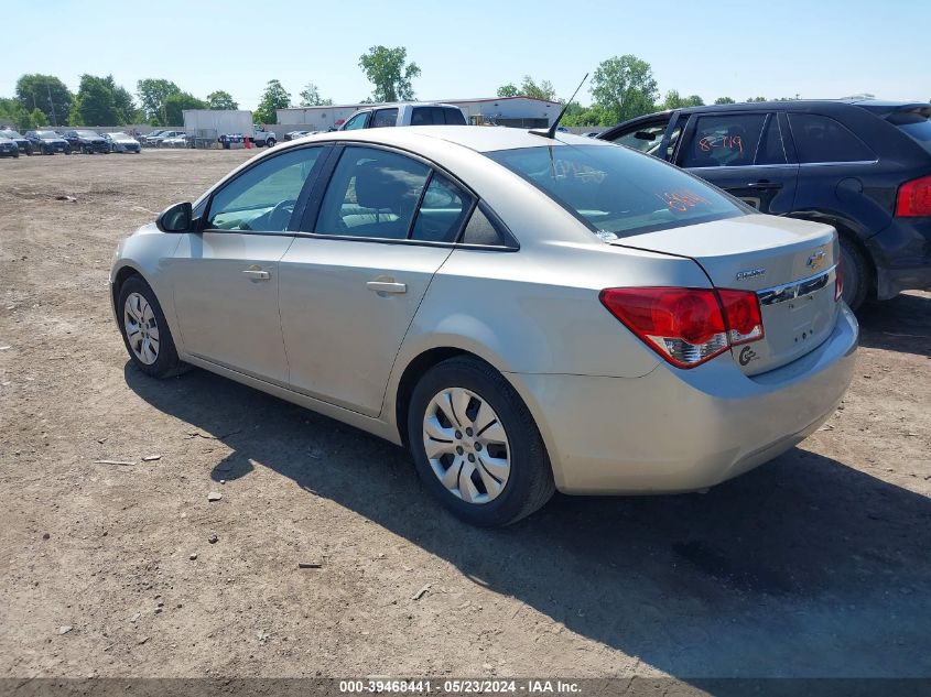 2013 Chevrolet Cruze Ls Auto VIN: 1G1PA5SH9D7165675 Lot: 39468441